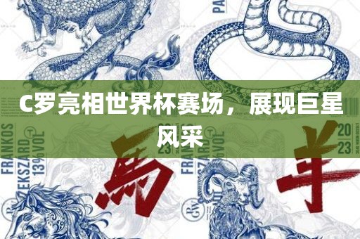 C罗亮相世界杯赛场，展现巨星风采