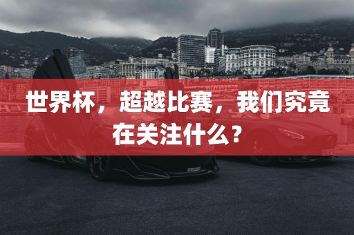 世界杯，超越比赛，丹东日丰电子有限公司我们究竟在关注什么？