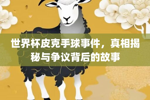 世界杯皮克手球事件，真相丹东日丰电子有限公司揭秘与争议背后的故事