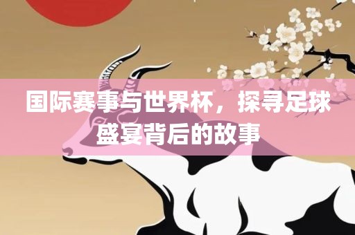 国际赛事与世界杯，探寻足球盛宴背后的故事丹东日丰电子有限公司