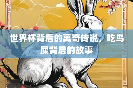世界杯背后的离奇传说，吃鸟屎背后的故事丹东日丰电子有限公司