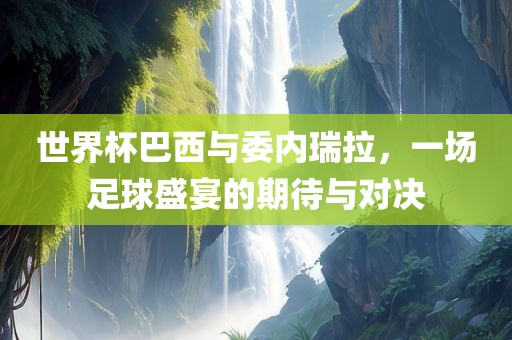 世界杯巴西与委内瑞拉，一场足球盛宴的期待与对决