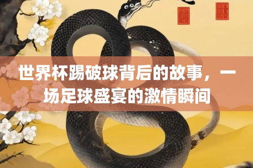世界杯踢破球背后的故事，一场足球盛宴的激情瞬间