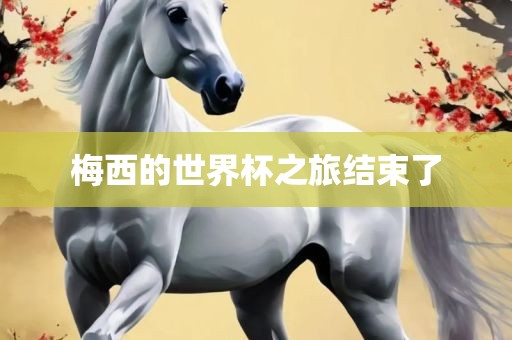 梅西的世界杯之旅结束了