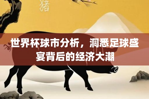 世界杯球市分析，洞悉足球盛宴背后的经济大潮