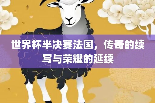 世界杯半决赛法国，传奇的续写与荣耀的延续