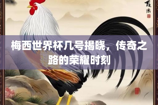 梅西世界杯几号揭晓，传奇之路的荣耀时刻
