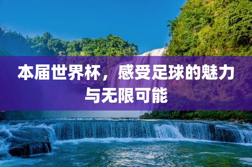 本届世界杯，感受足球的魅力与无限可能