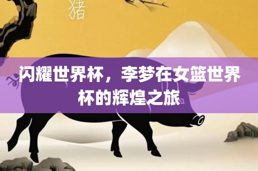 闪耀世界杯，李梦在女篮世界杯的辉煌之旅
