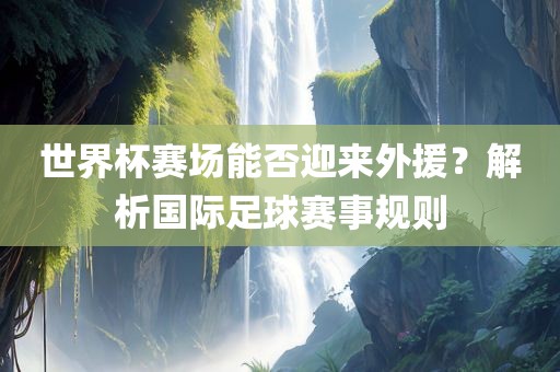 世界杯赛场能否迎来外援？解析国际足球赛事规则