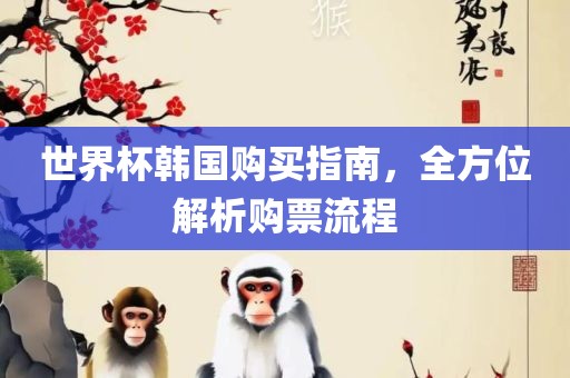 世界杯韩国购买指南，全方位解析购票流程