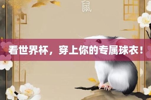 看世界杯，穿上你的专属球衣！