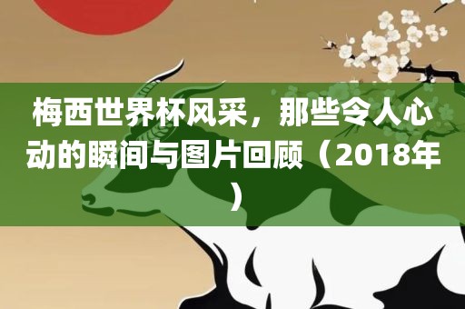 梅西世界杯风采，那些令人心动的瞬间与图片回顾（2018年）