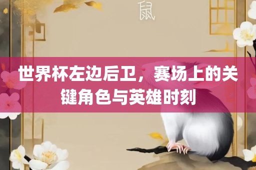世界杯左边后卫，赛场上的关键角色与英雄时刻