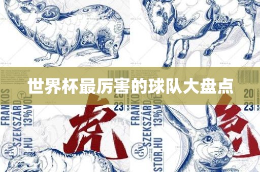 世界杯最厉害的球队大盘点
