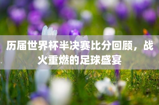 历届世界杯半决赛比分回顾，战火重燃的足球盛宴