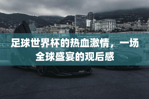 足球世界杯的热血激情，一场全球盛宴的观后感
