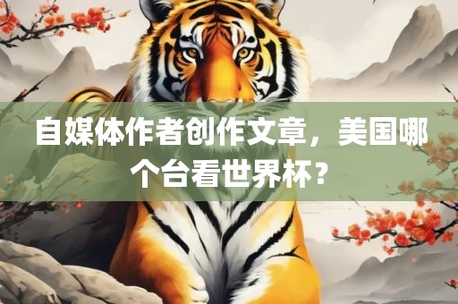自媒体作者创作文章，美国哪个台看世界杯？