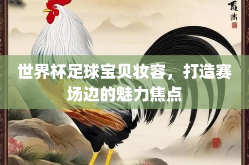 世界杯足球宝贝妆容，打造赛场边的魅力焦点