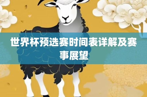 世界杯预选赛时间表详解及赛事展望