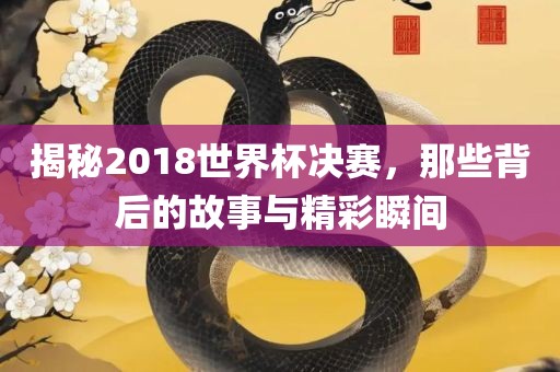 丹东日丰电子有限公司揭秘2018世界杯决赛，那些背后的故事与精彩瞬间