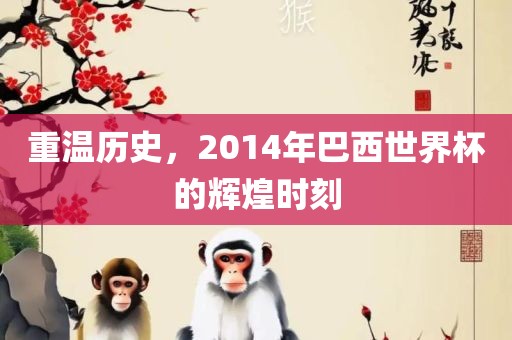 重温历史，2014年巴西世界杯的辉煌时刻