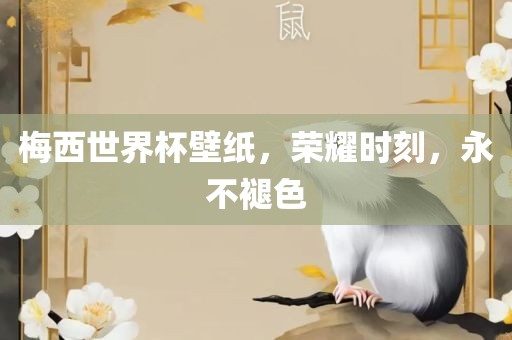 梅西世界杯壁纸，荣耀时刻，永不褪色