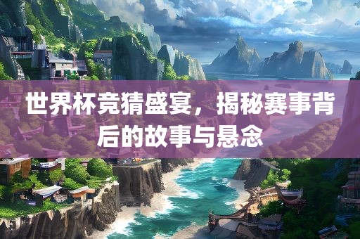世界杯竞猜盛宴，揭秘赛事背后的故事与悬念