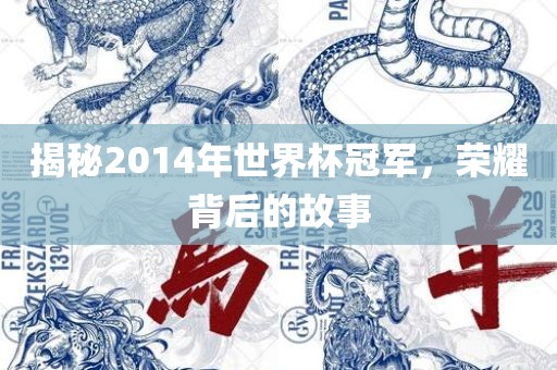 揭秘2014年世界杯冠军，荣耀背后的故事丹东日丰电子有限公司