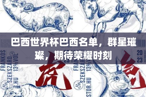 巴西世界杯巴西名单，群星璀璨，期待荣耀时刻
