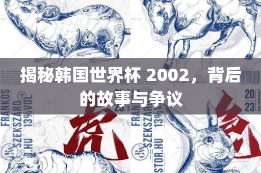 揭秘韩国世界杯 2002，背后的故事与争议
