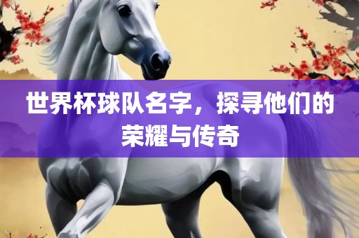 世界杯球队名字，探寻他们的荣耀与传奇