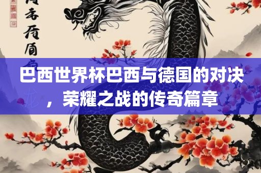 巴西世界杯巴西与德国的对决，荣耀之战的传奇篇章