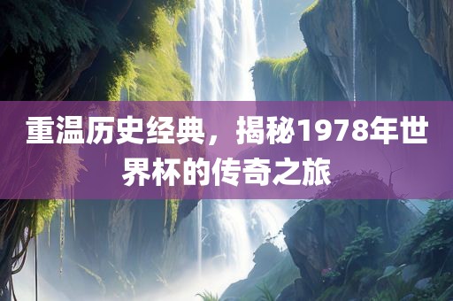 重温历史经典，揭秘1978年世界杯的传奇之旅