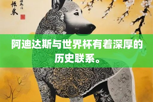 阿迪达斯与世界杯有着深厚的历史联系。