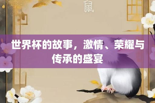世界杯的故事，激情、荣耀与传承的盛宴