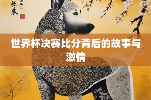 世界杯决赛比分背后的故事与激情