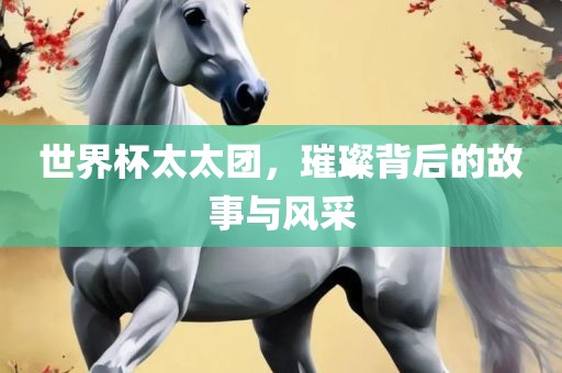 世界杯太太团，璀璨背后的故事与风采