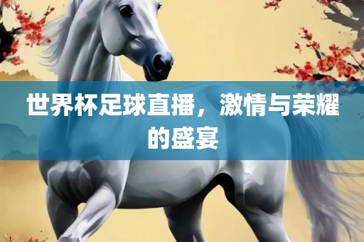 世界杯足球直播，激情与荣耀的盛宴
