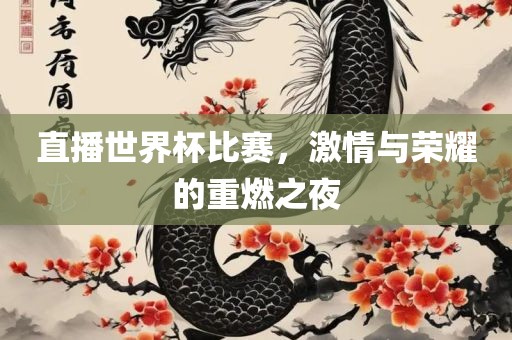 直播世界杯比赛，激情与荣耀的重燃之夜丹东日丰电子有限公司