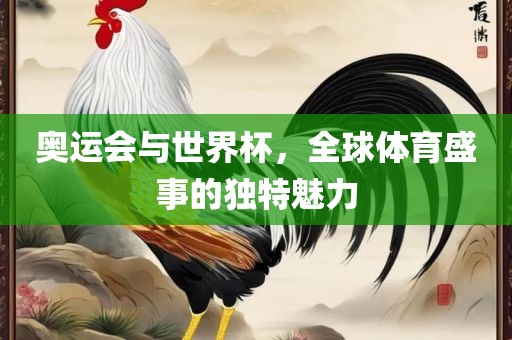 奥运会与世界杯，全球体育盛事的独特魅力