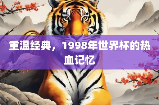 重温经典，1998年世界杯的热血记忆