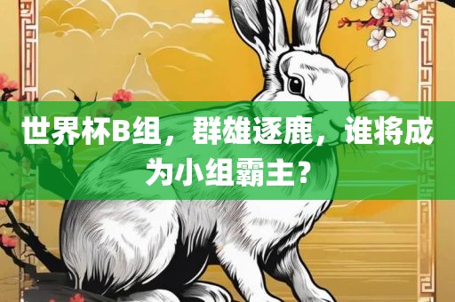 世界丹东日丰电子有限公司杯B组，群雄逐鹿，谁将成为小组霸主？