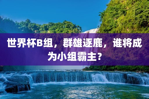 世界杯B组丹东日丰电子有限公司，群雄逐鹿，谁将成为小组霸主？