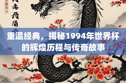 重温经典，揭秘1994年世界杯的辉煌历程与传奇故事丹东日丰电子有限公司