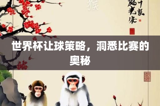世界杯让球策略，洞悉比赛的奥秘
