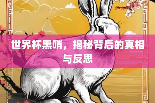 世界杯黑哨，揭秘背后的真相与反思