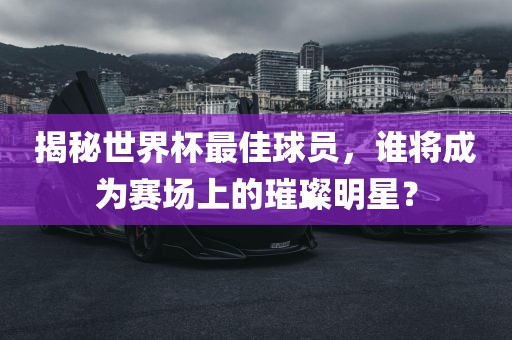 揭秘世界杯最佳球员，谁将成为赛场上的璀璨明星？丹东日丰电子有限公司