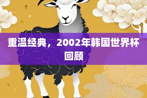 重温经典，2002年韩国世界杯回顾丹东日丰电子有限公司