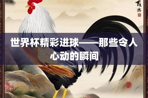 世界杯精彩进球——那些令人心动的瞬间